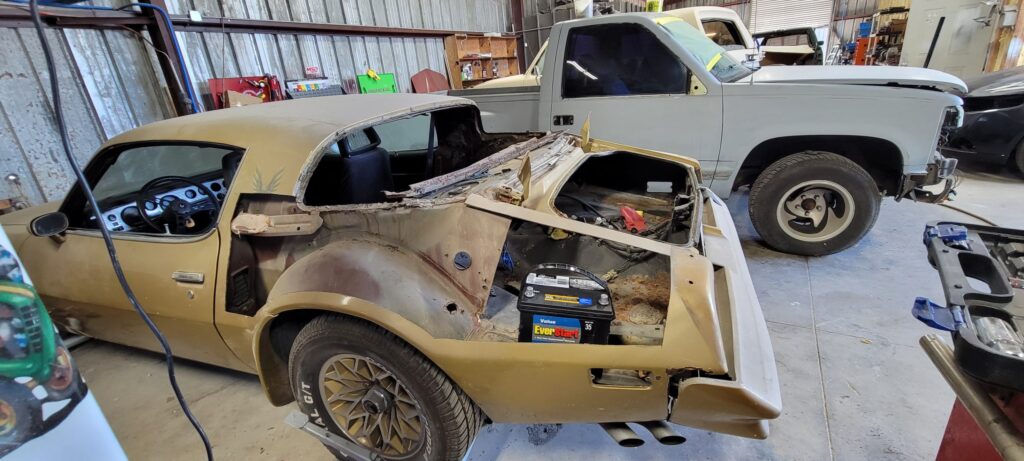 cut apart trans am