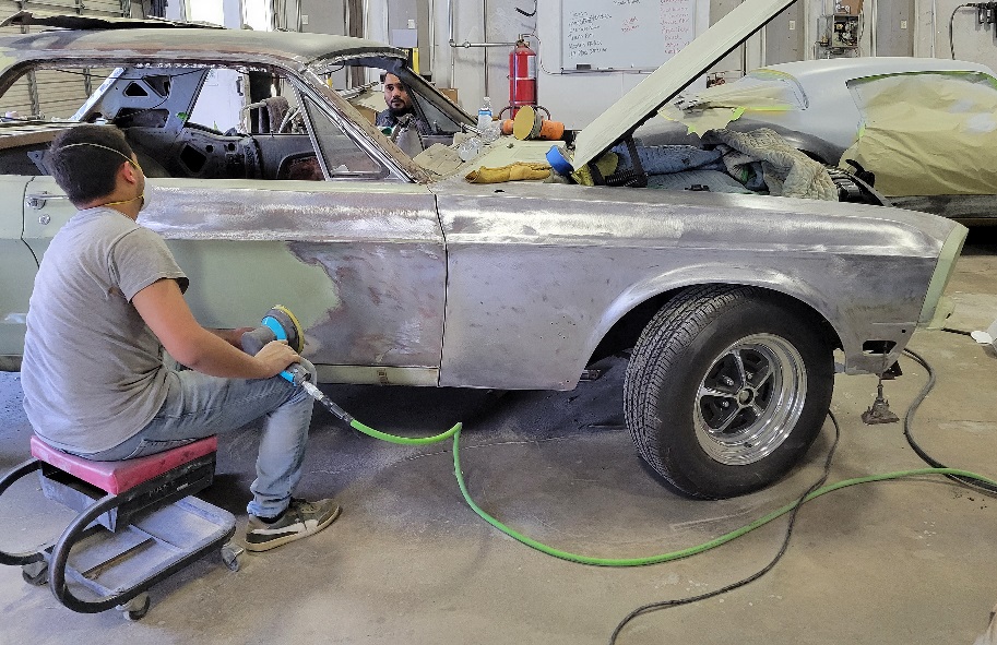 sanding